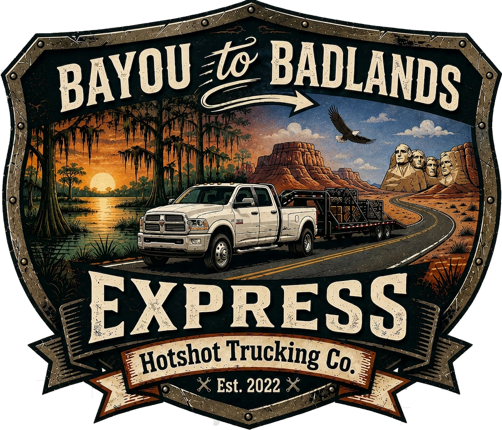 Bayou to Badlands Express — Hotshot Trucking Co.